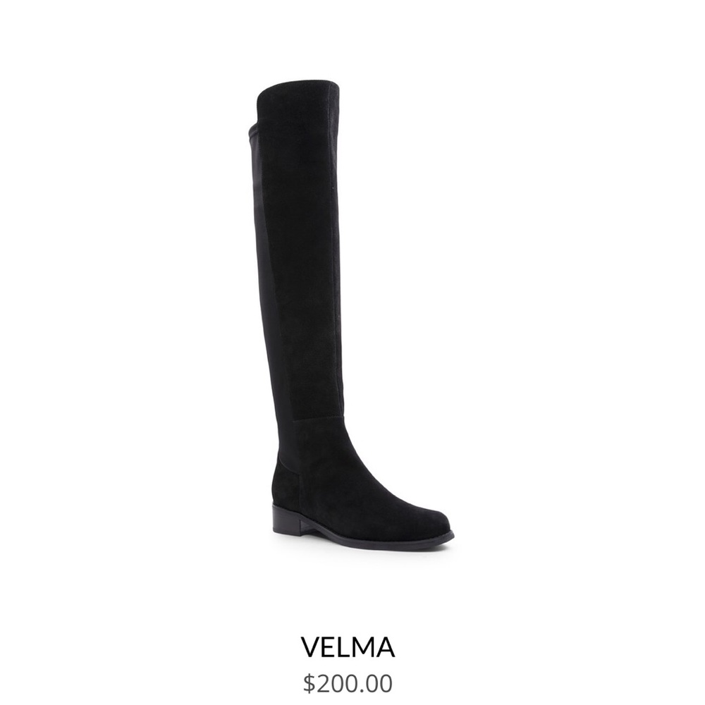 Blondo tall over the knee waterproof suede boots!